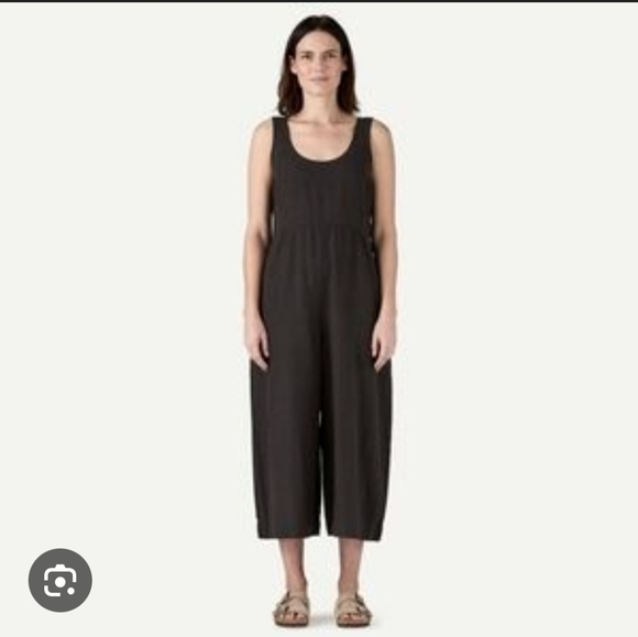 NWT XL Patagonia Garden Isle Jumpsuit Whole Weave Ink Black - Picture 3 of 14